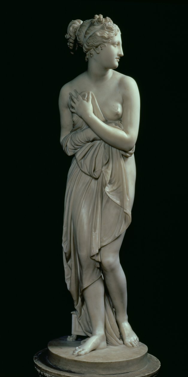 Vénusz, elölnézet, 1810 (márvány) (lásd még: 124326) alkotó: Antonio Canova