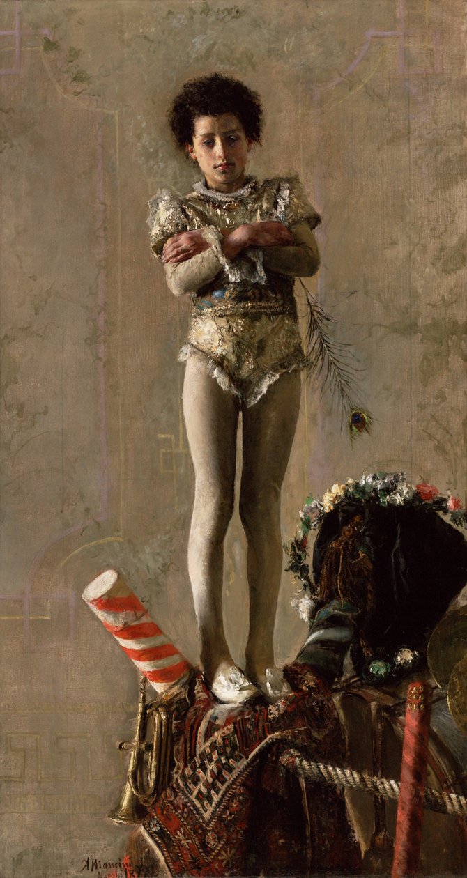 A Saltimbanco alkotó: Antonio Mancini