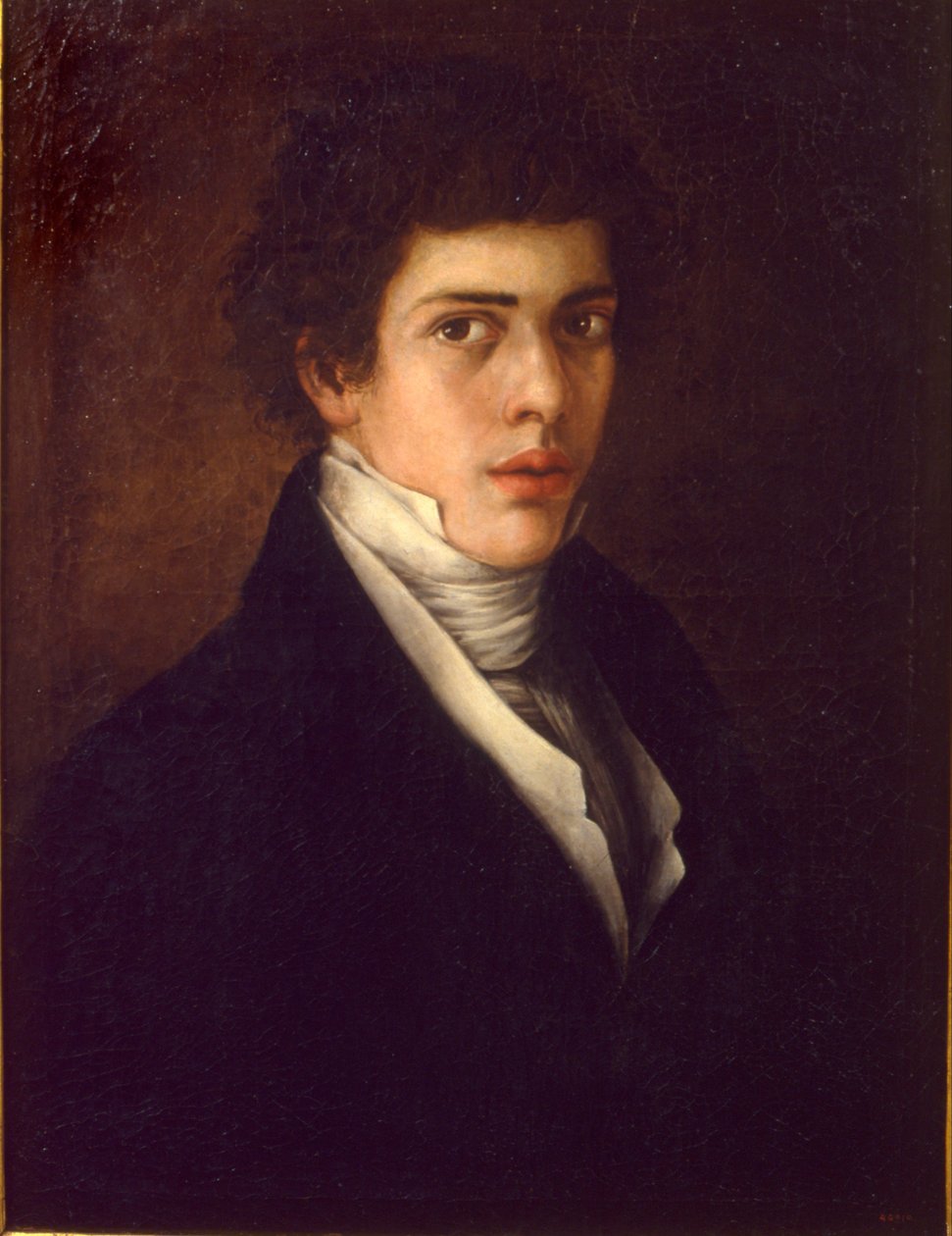 Önarckép alkotó: Antonio María Esquivel