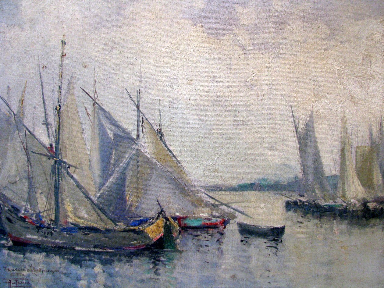 SeascapenPortugue: Marinhan alkotó: Antonio Parreiras