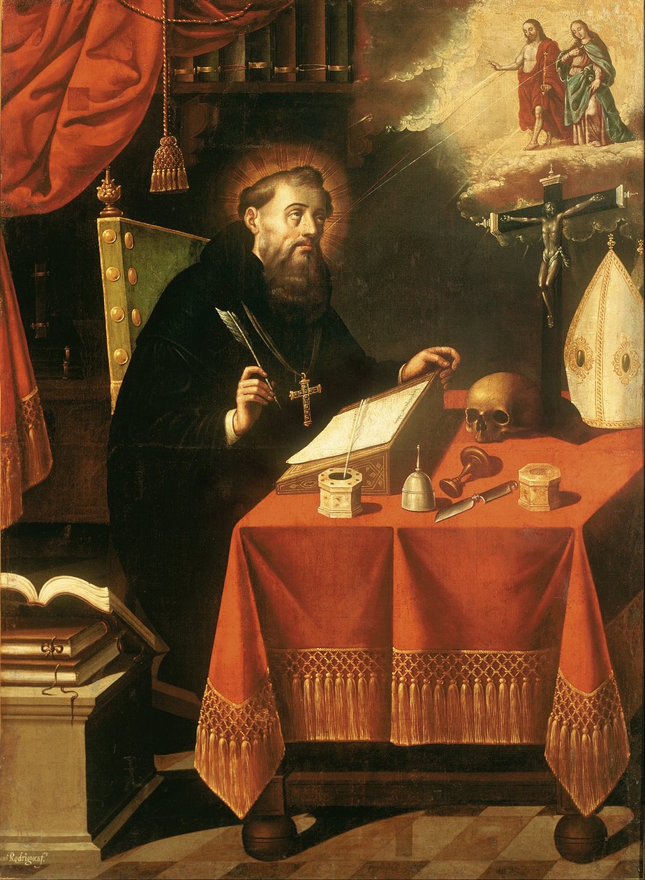 Szent Ágoston alkotó: Antonio Rodríguez
