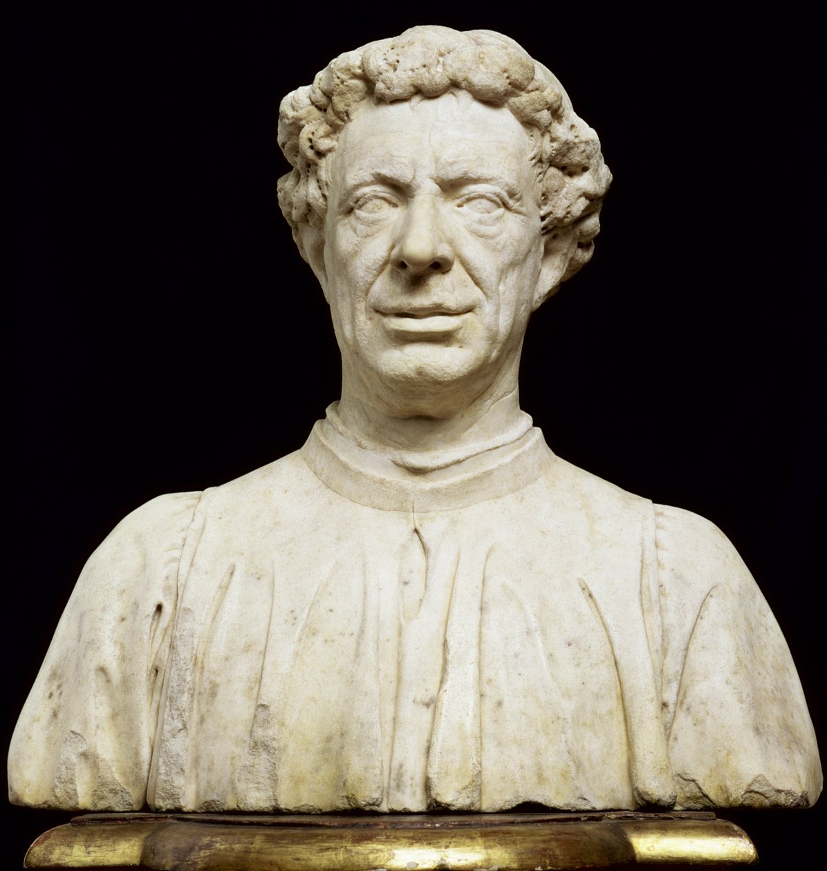 Matteo Palmieri mellszobra, 1468 (márvány) alkotó: Antonio Rossellino