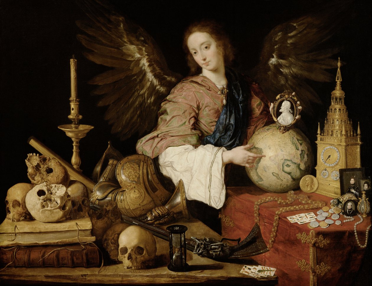 A hiúság allegóriája alkotó: Antonio de Pereda