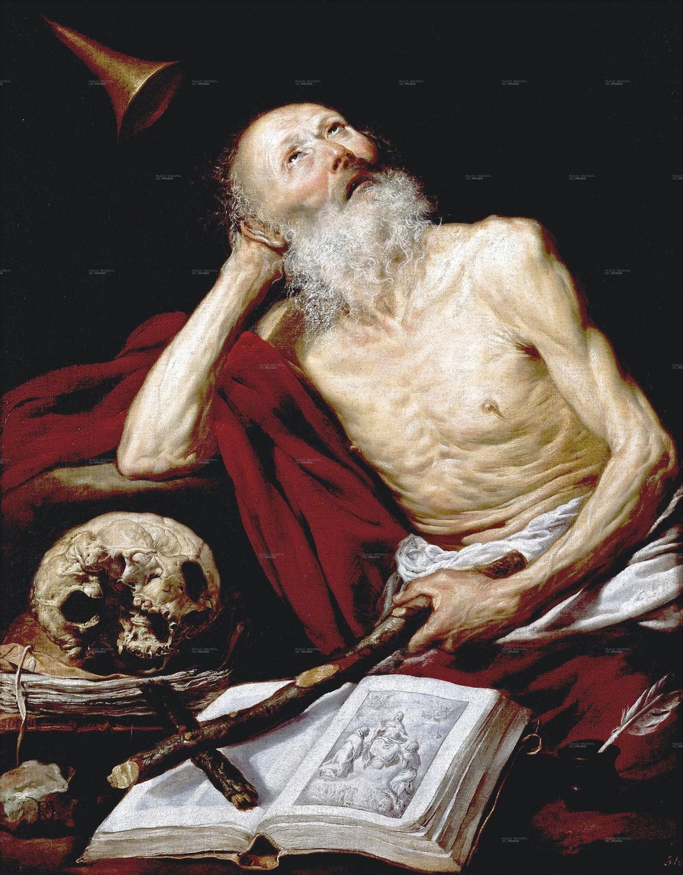 Szent Geronimo alkotó: Antonio de Pereda