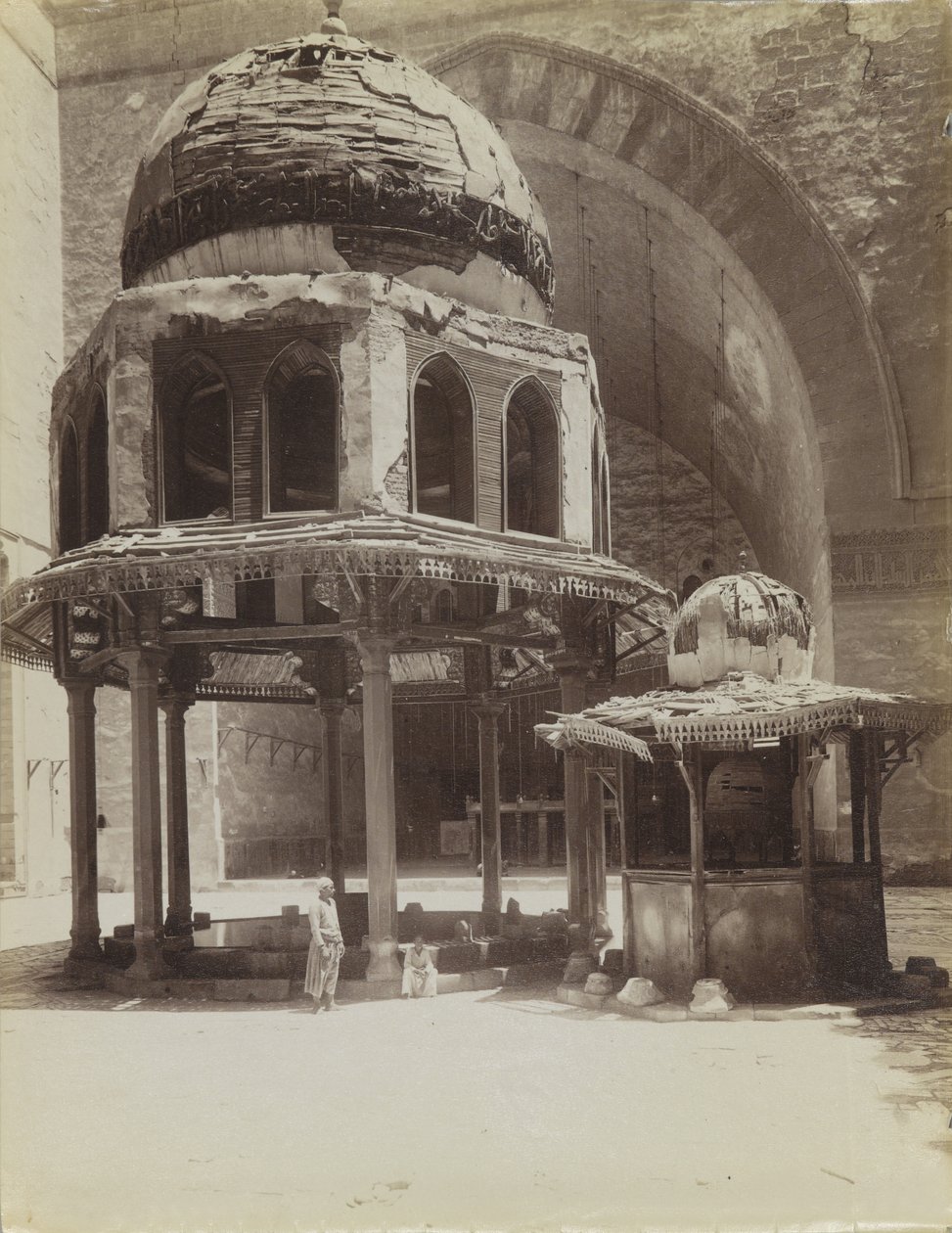 Szökőkút Hassan szultán mecsetében, Egyiptomban alkotó: Antonio Beato