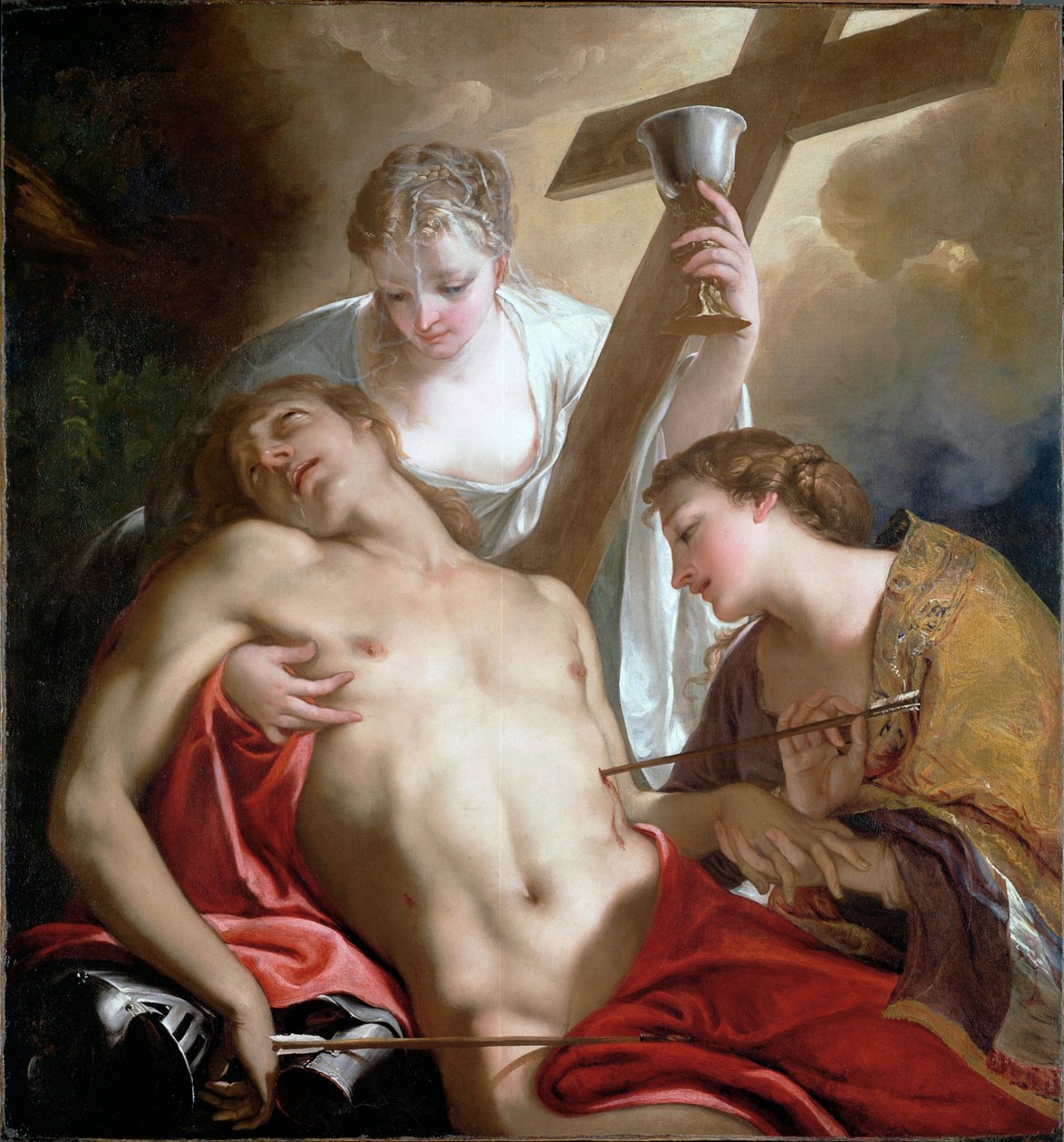 Szent Sebestyén alkotó: Antonio Bellucci