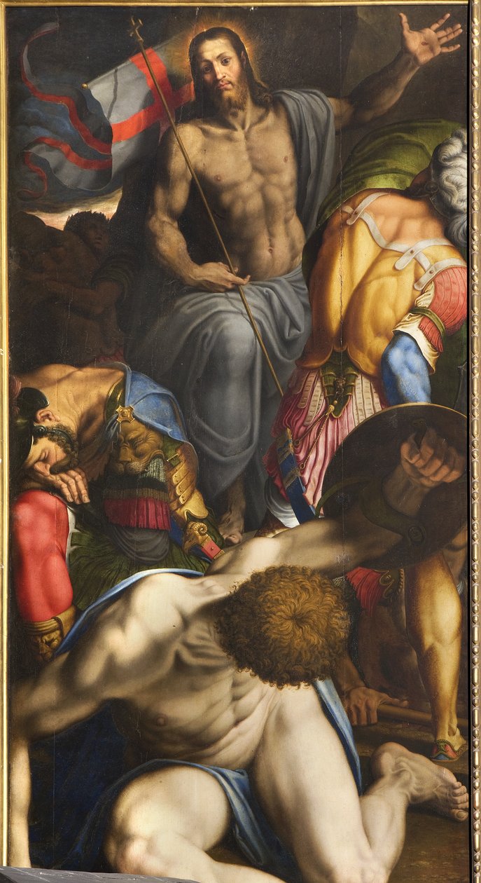 Krisztus feltámadása alkotó: Antonio Campi