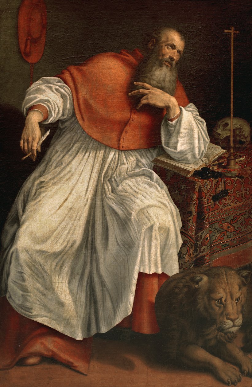 Szent Jeromos alkotó: Antonio Campi