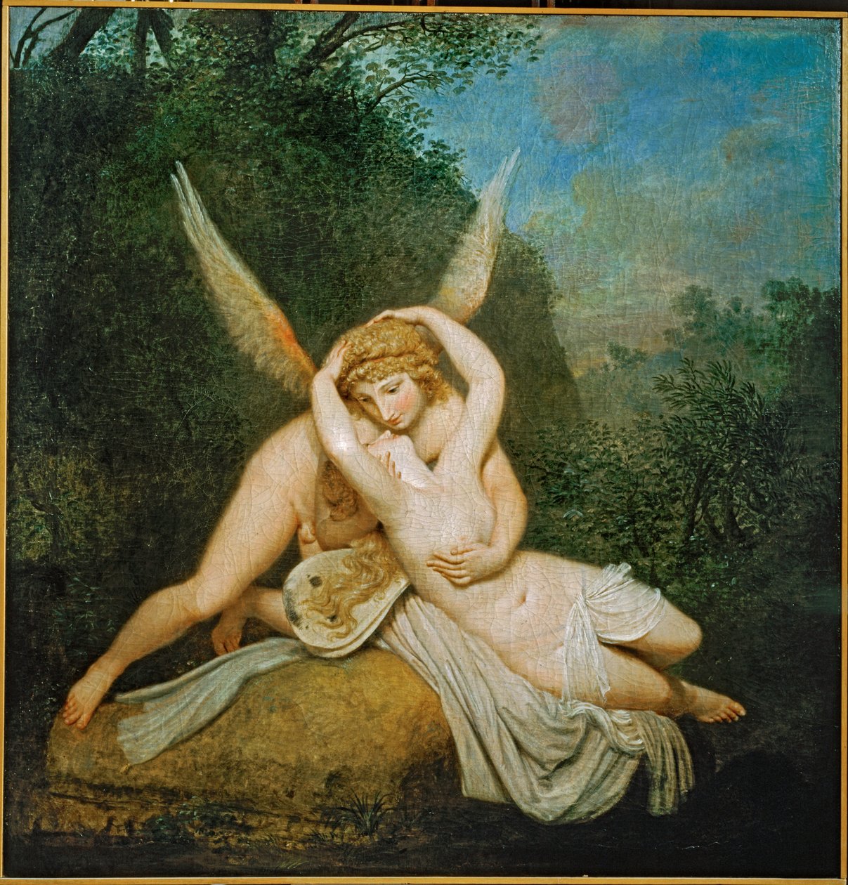 Amor és Psyche ... (festmény vászonra) alkotó: Antonio Canova