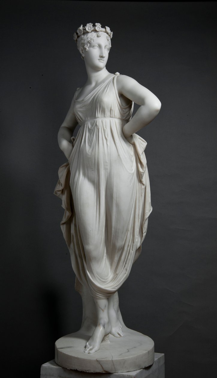 Táncosnő, 1811-1812. alkotó: Antonio Canova