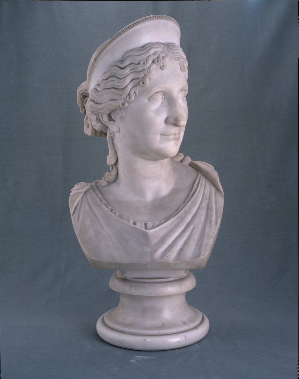 Letitia Ramolino Bonaparte, 1805 körül (márvány) alkotó: Antonio Canova