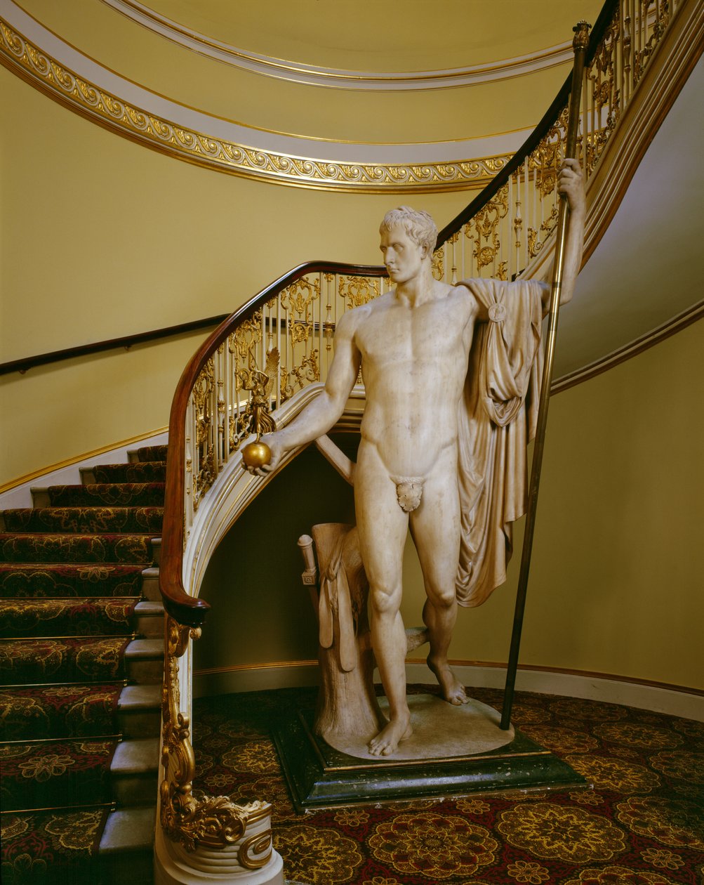 Napóleon mint Mars, a béketeremtő (márvány) alkotó: Antonio Canova