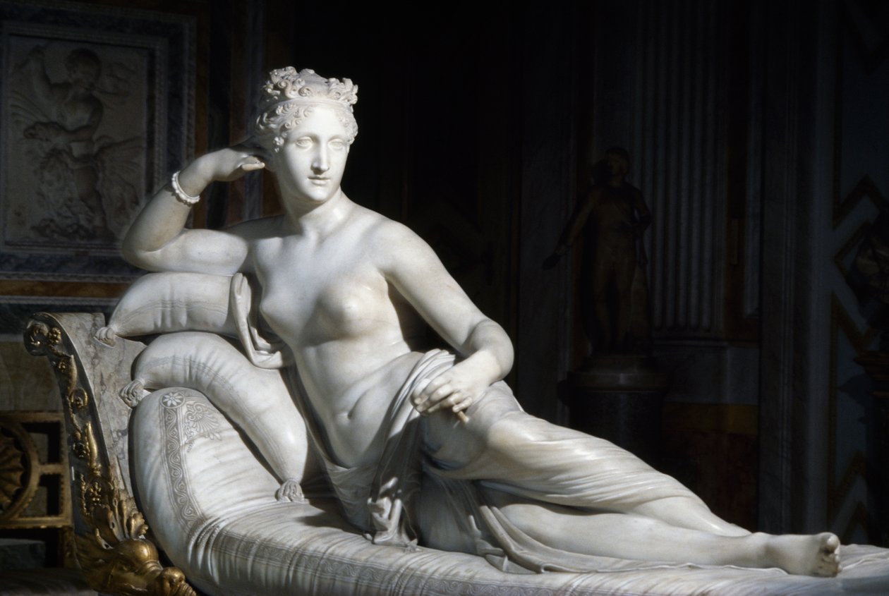 Pauline Bonaparte alkotó: Antonio Canova