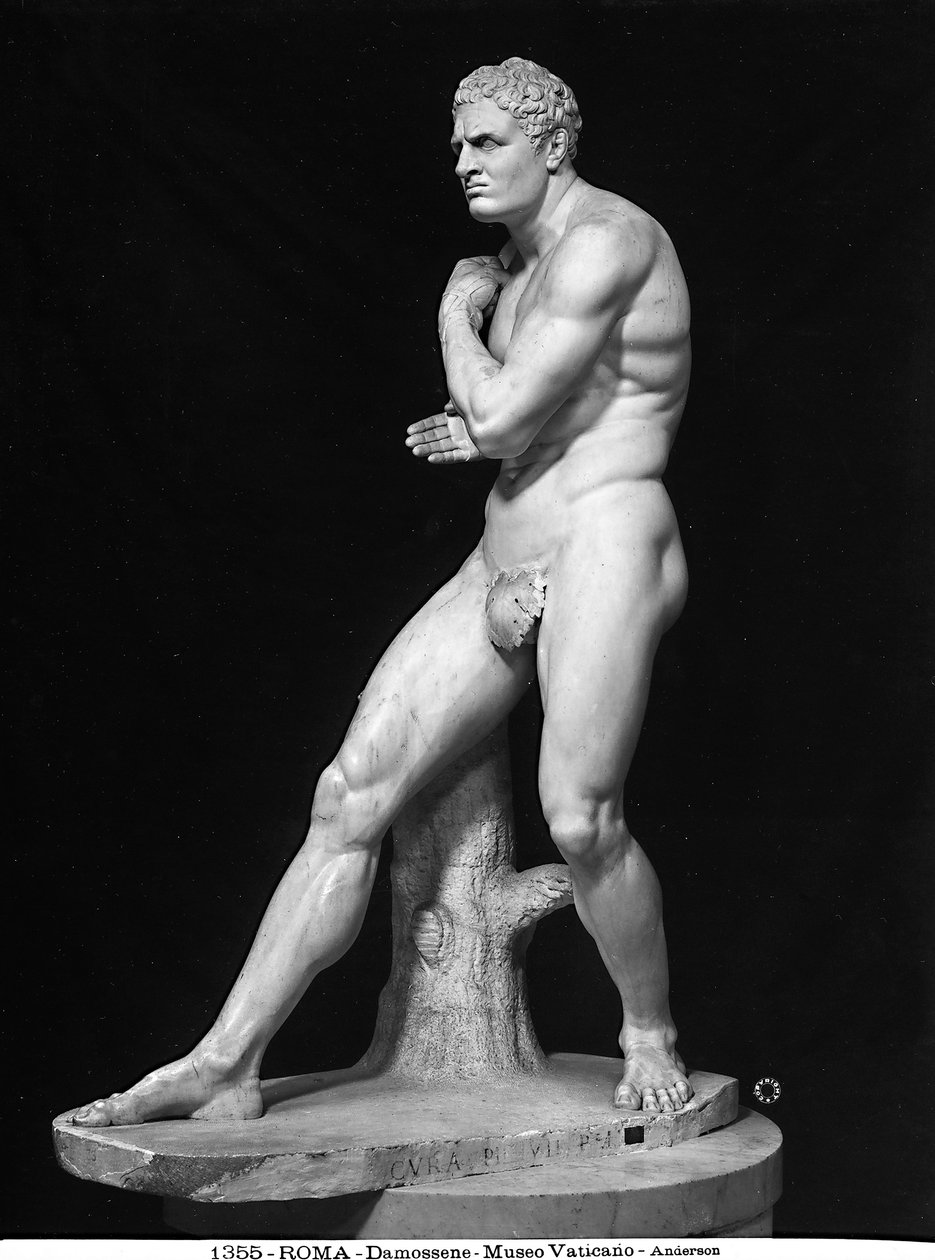 Damoxenus szobra, 1800 körül (márvány) alkotó: Antonio Canova