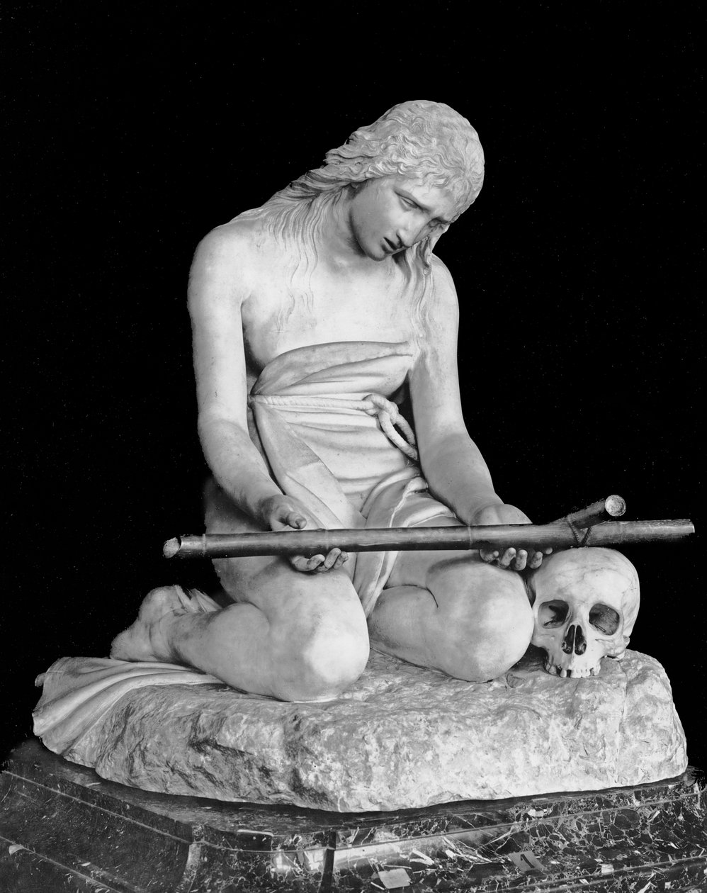 A bűnbánó Magdolna (márvány) (f/w fotó) alkotó: Antonio Canova
