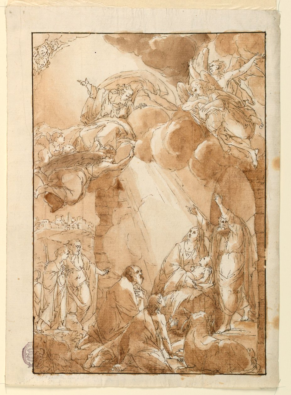 Krisztus születése alkotó: Antonio Cavallucci