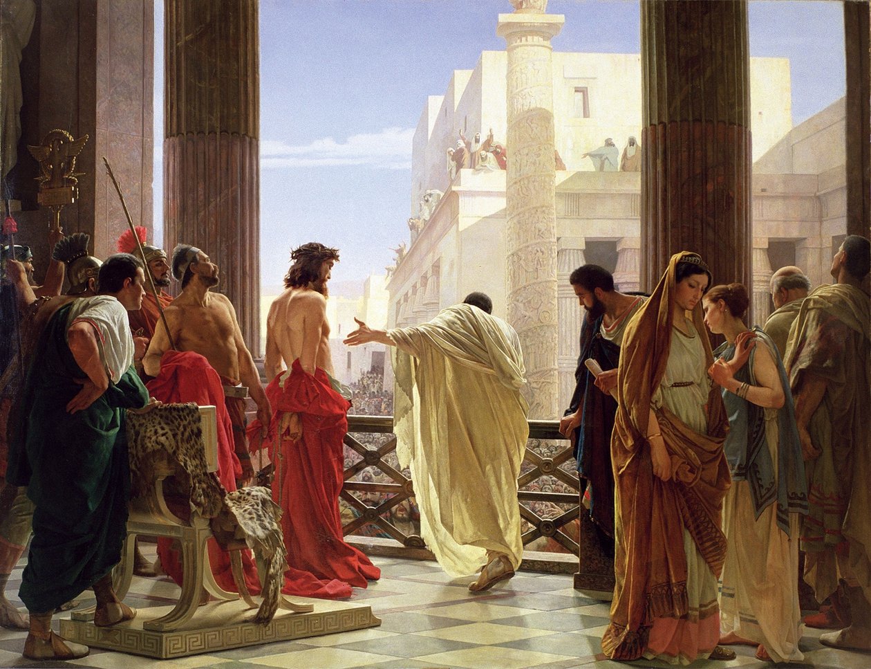 Ecce Homo (Íme az ember!) alkotó: Antonio Ciseri