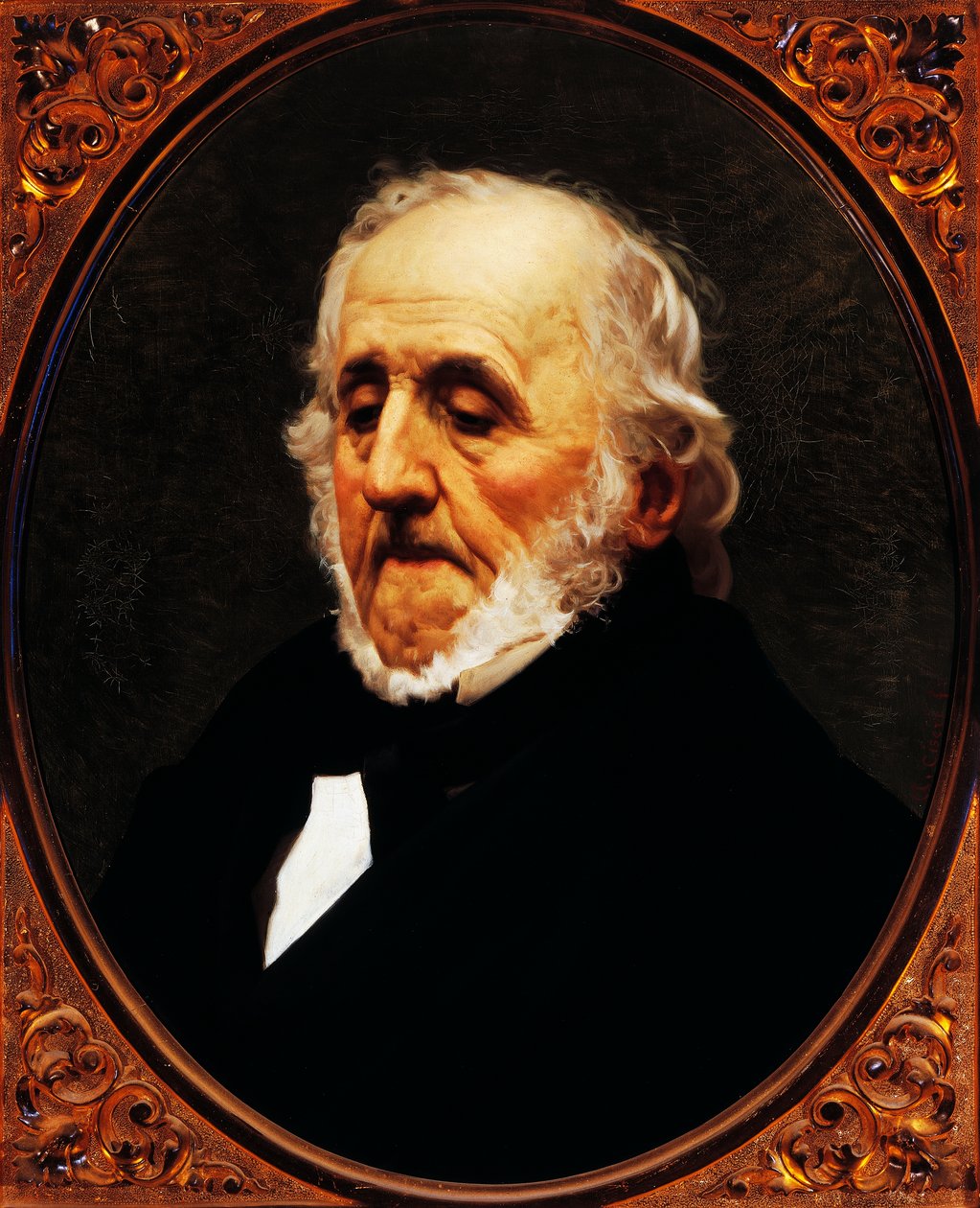 Gino Capponi portréja (Firenze alkotó: Antonio Ciseri