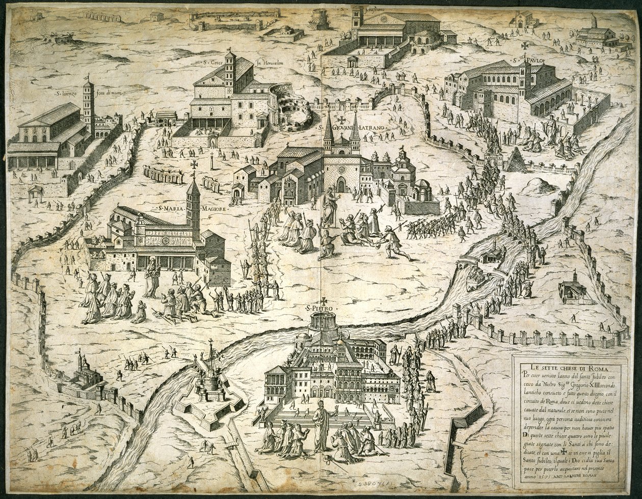 Róma hét temploma alkotó: Antonio Lafreri