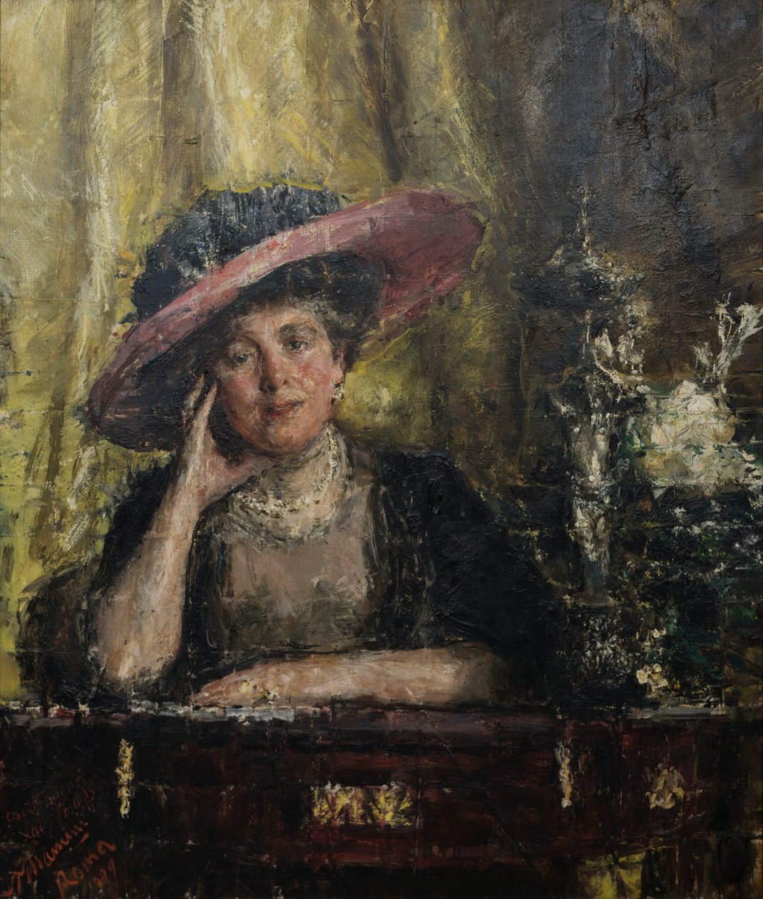 Lady Phillips, 1909. alkotó: Antonio Mancini