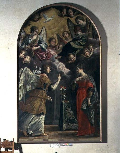 Angyali Üdvözlet alkotó: Antonio Maria Viani