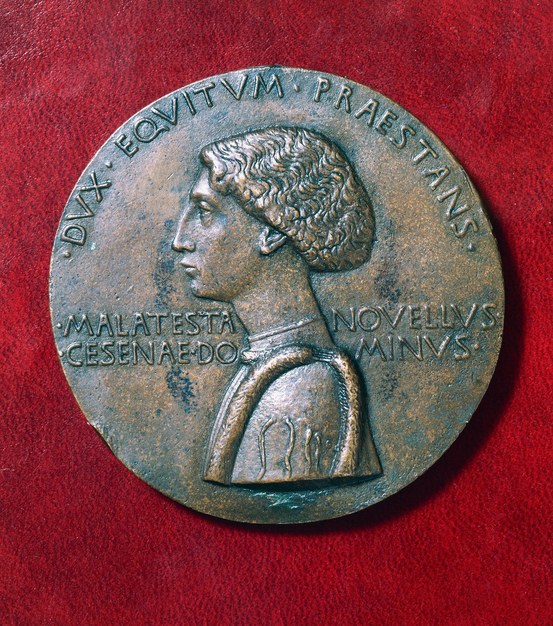 Domenico Novello Malatesta (1418-1465) érme alkotó: Antonio Pisanello