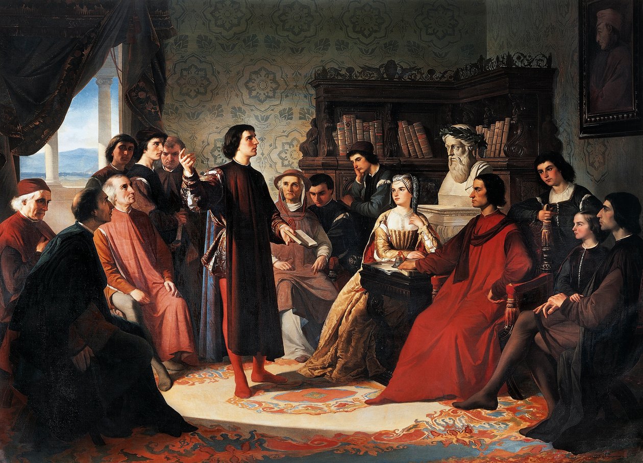 Platón szülője alkotó: Antonio Puccinelli