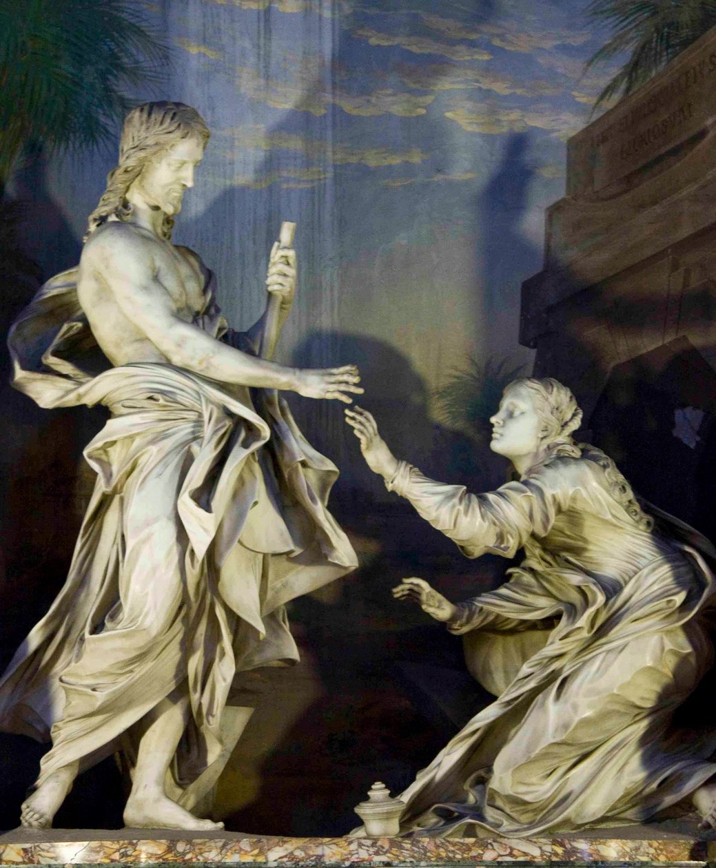 Noli Me Tangere (márvány) alkotó: Antonio Raggi