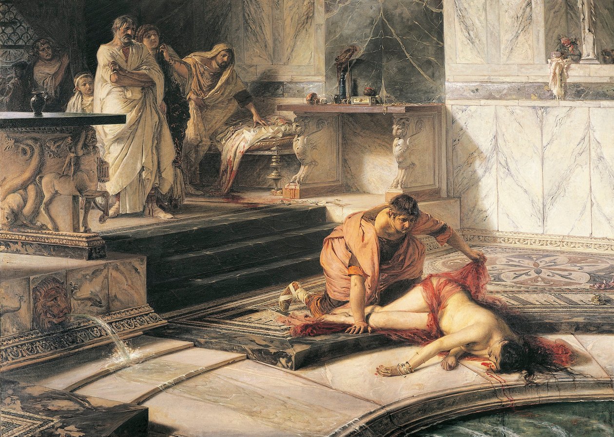 Olaszország, Cremona, Nero és Agrippina alkotó: Antonio Rizzi