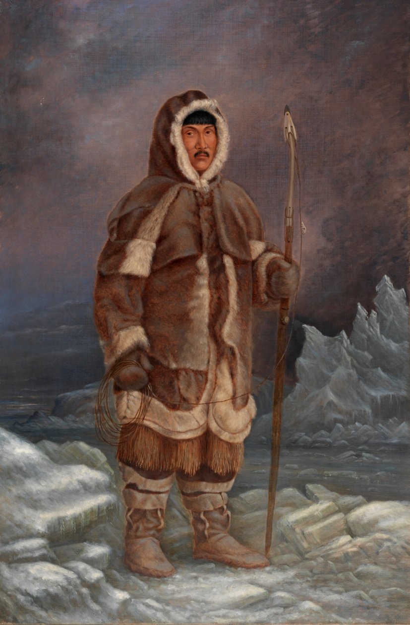 Eszkimó ember, kb. 1893. alkotó: Antonio Zeno Shindler