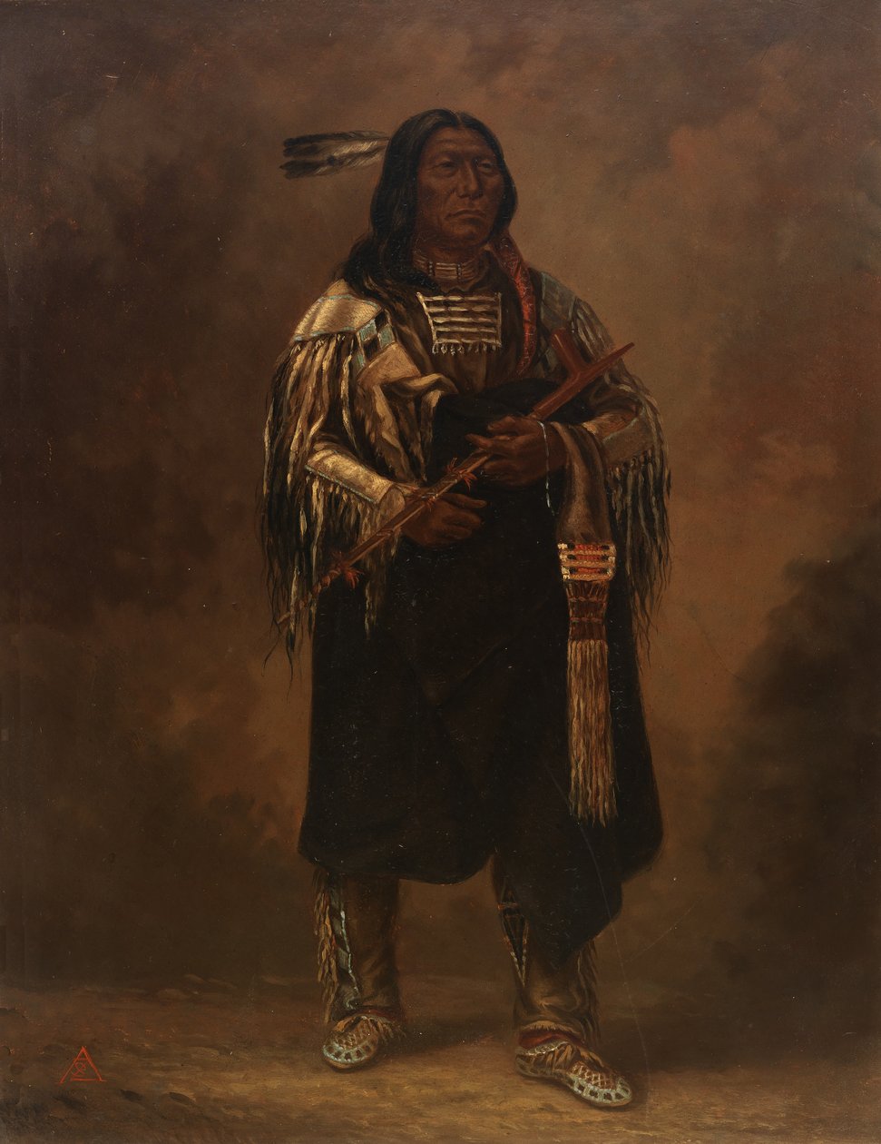 Tatanka Buffalo, kb. 1887. alkotó: Antonio Zeno Shindler