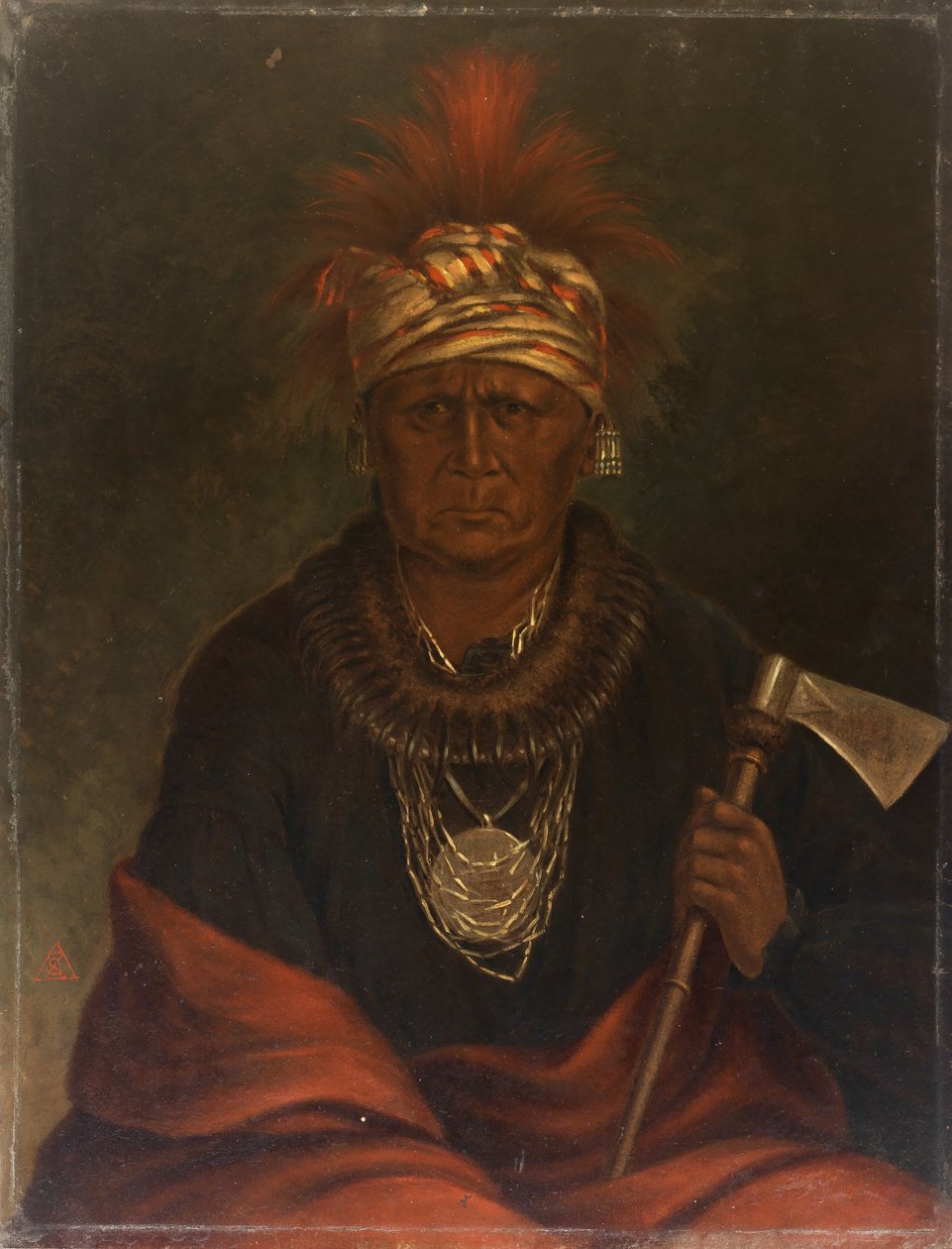 Keokuk (Az éber róka) alkotó: Antonion Zeno Shindler