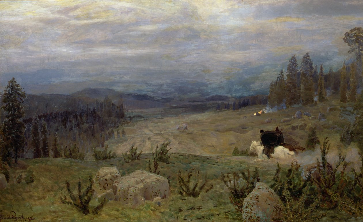 Szibéria, 1894 alkotó: Apollinari Mikhailovich Vasnetsov