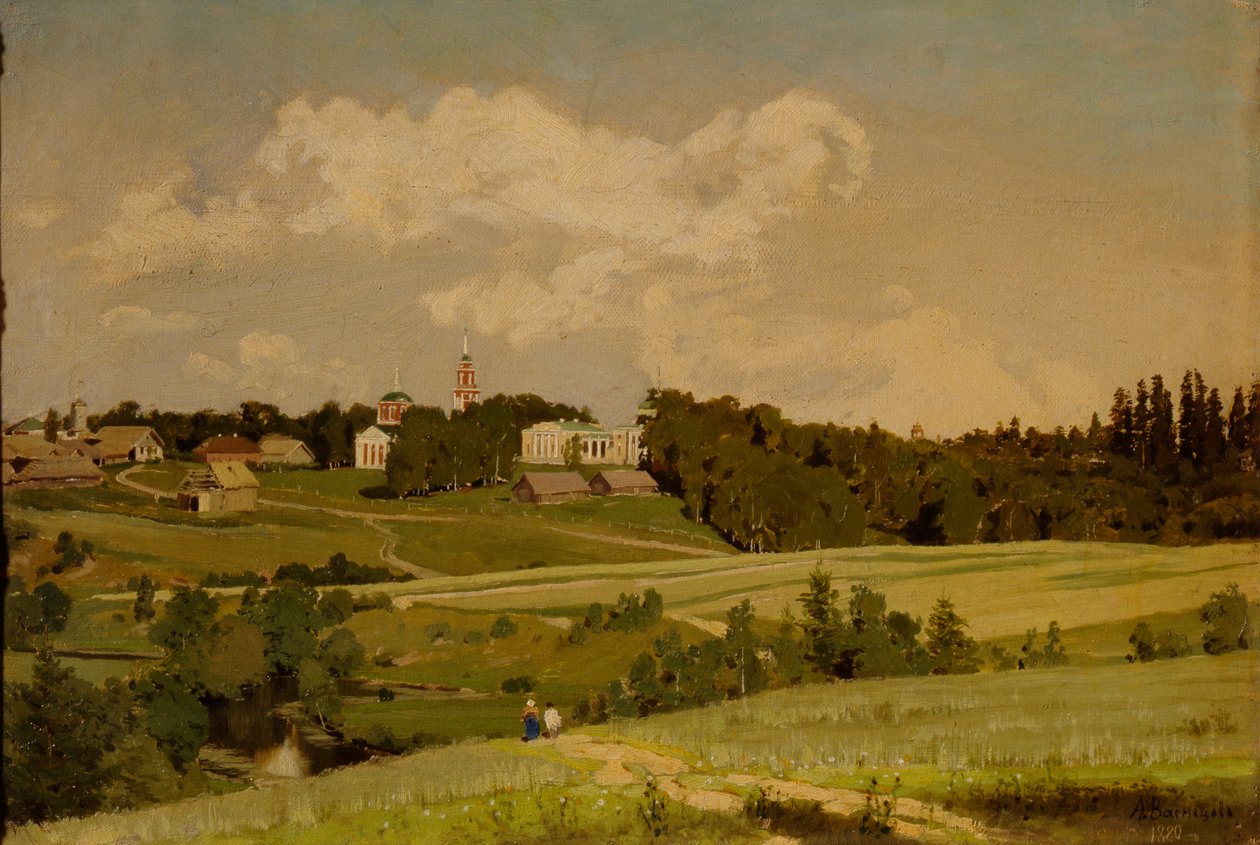 Az Akhtyrka birtok, 1880 alkotó: Apollinari Mikhailovich Vasnetsov