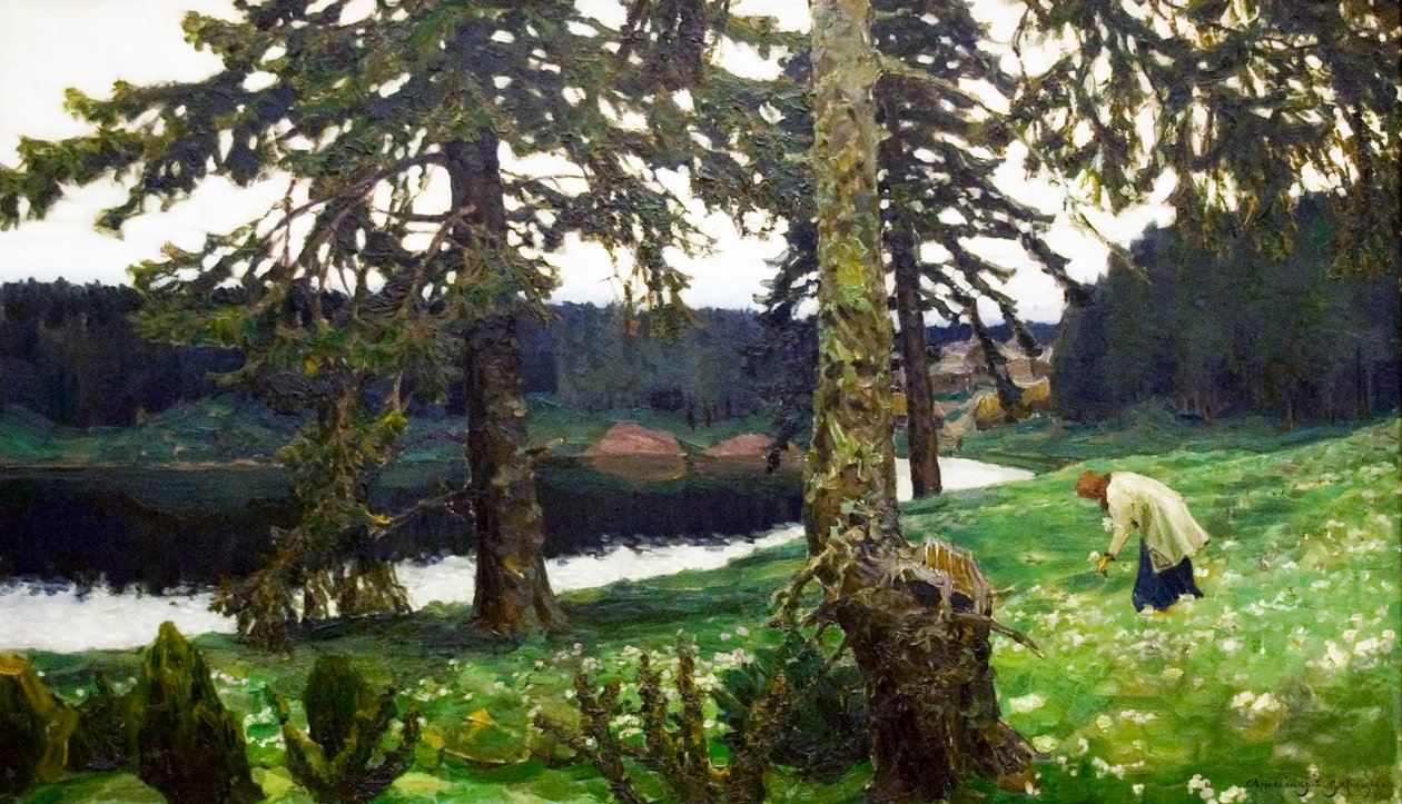 A tó, 1902. alkotó: Appolinari Mikhaylovich Vasnetsov