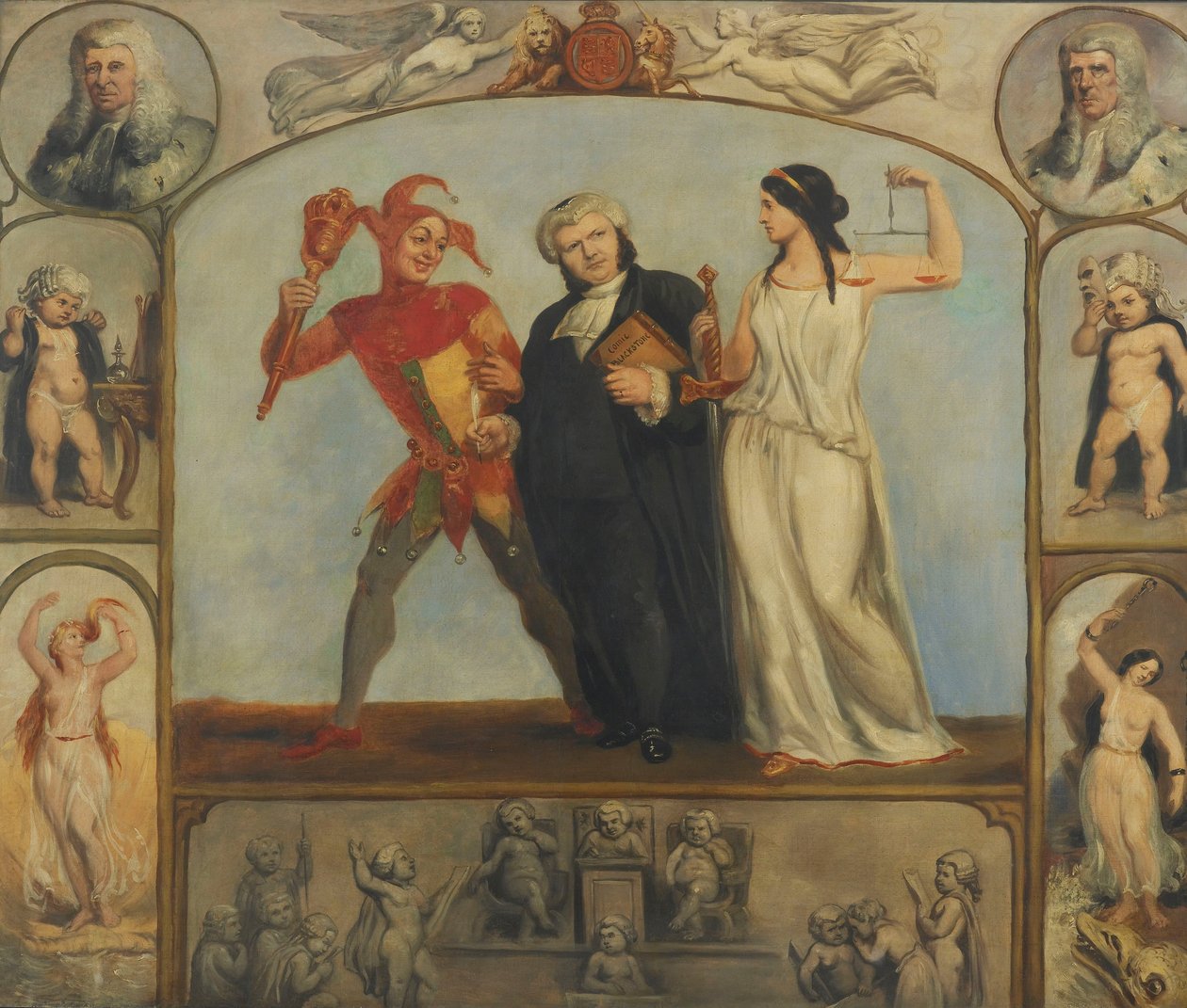 festmény; olajfestmény alkotó: Archibald S. Henning