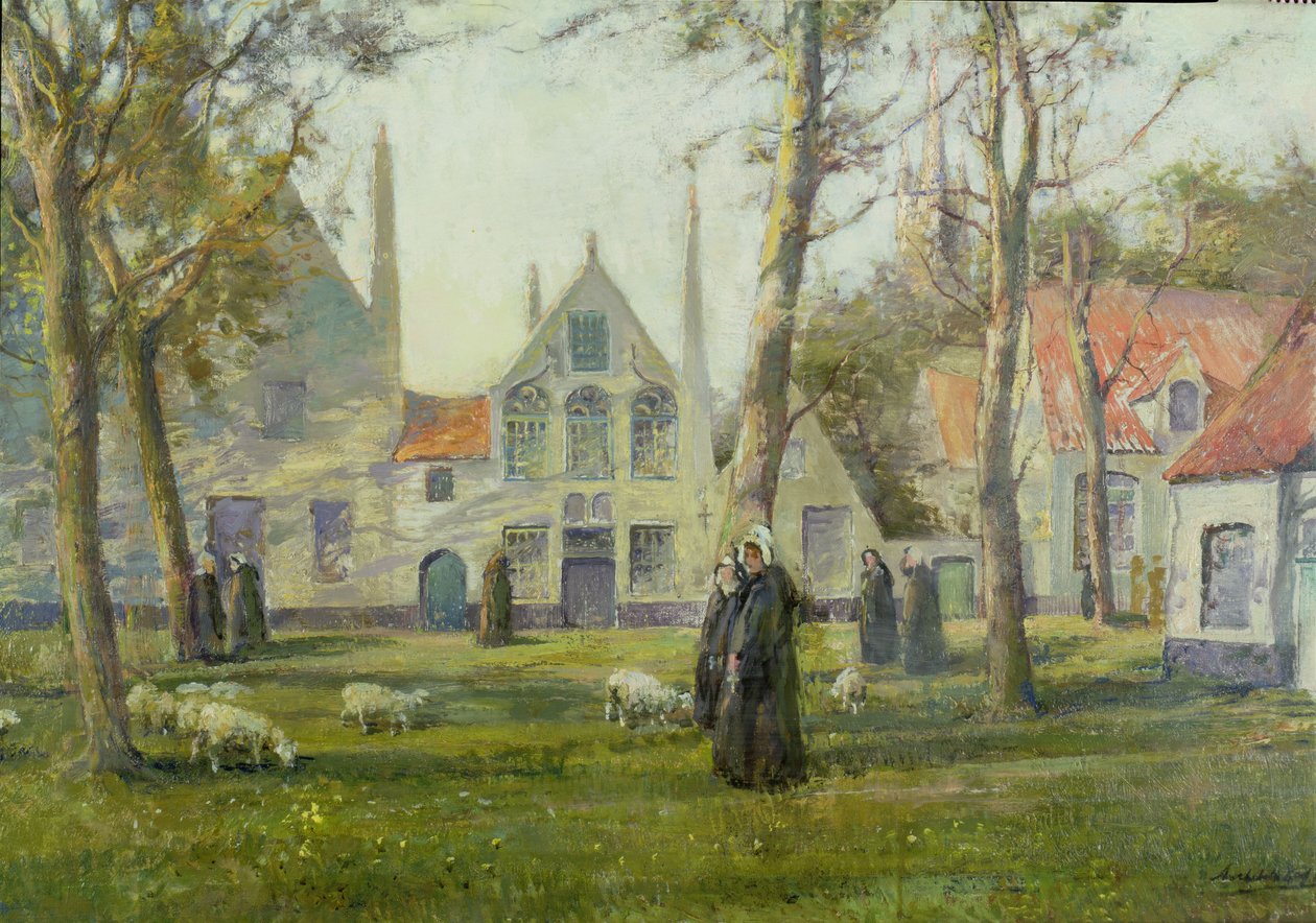 A Beguinage, Brugge alkotó: Archibald Kay