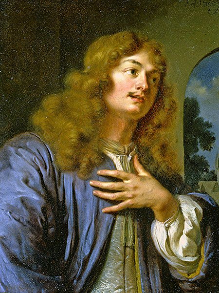 Önarckép (olaj, réz) alkotó: Arie de Vois