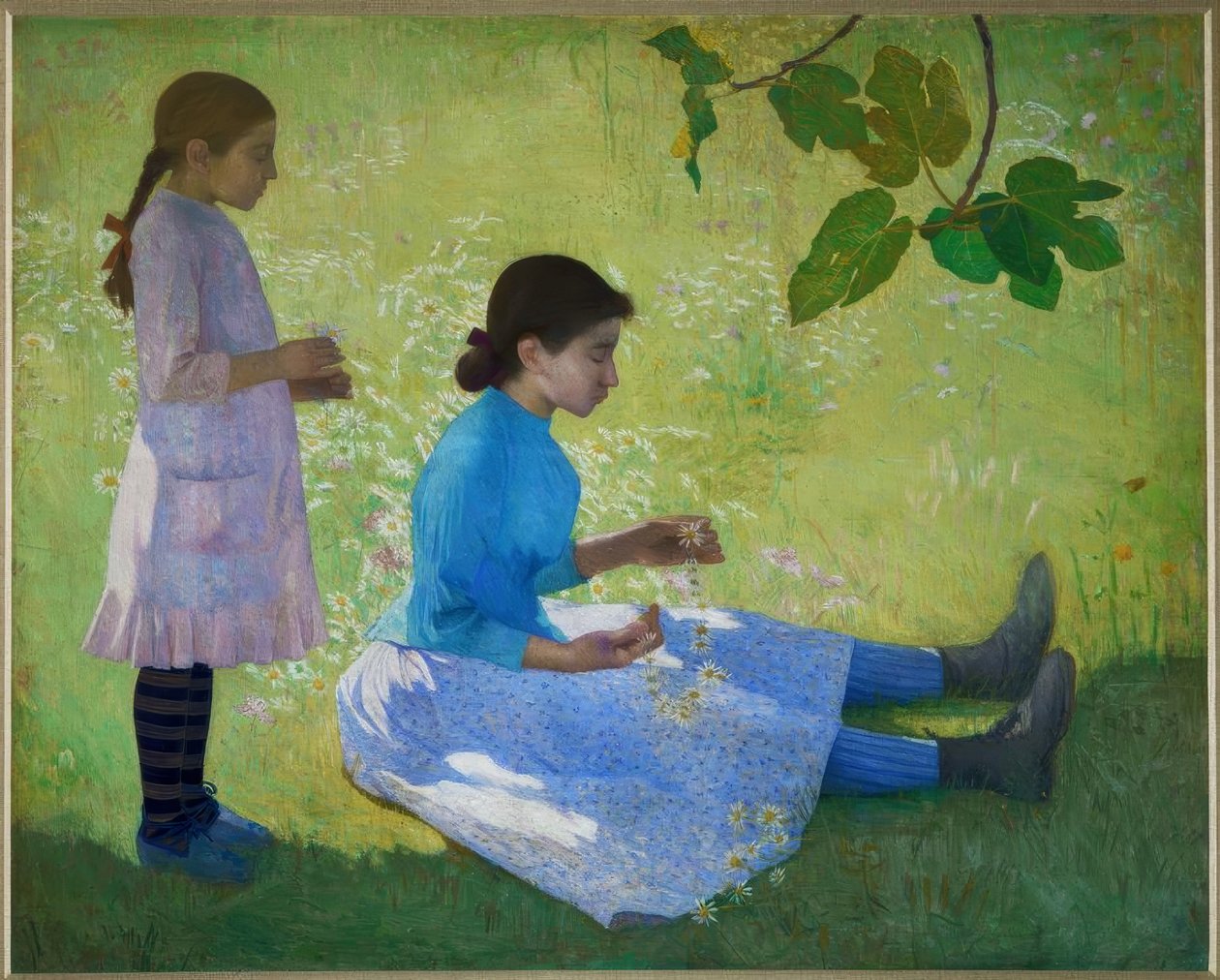 Virágkorona alkotó: Aristide Maillol