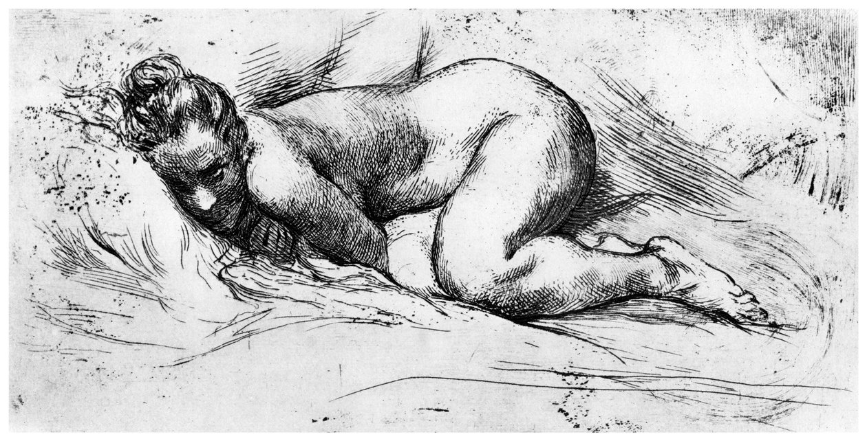 "The Playful", c1875-1925, 1924 alkotó: Armand Berton