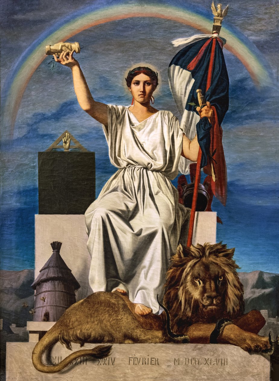 A Köztársaság, 1848. alkotó: Armand Cambon
