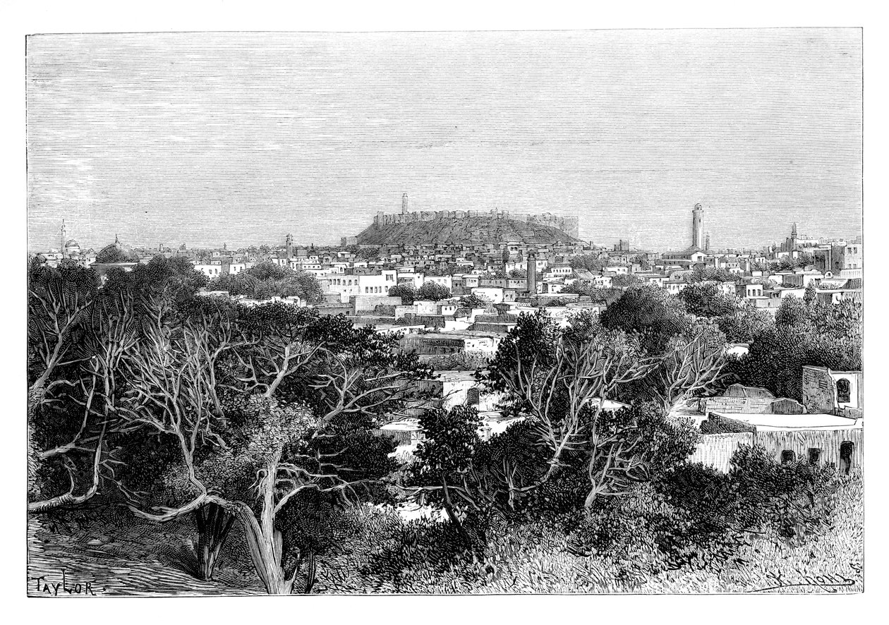 Aleppo, Szíria, 1895. alkotó: Armand Kohl
