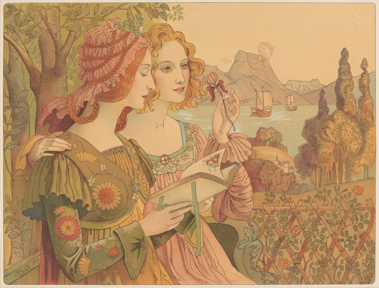 Aranylegenda, 1897. alkotó: Armand Point