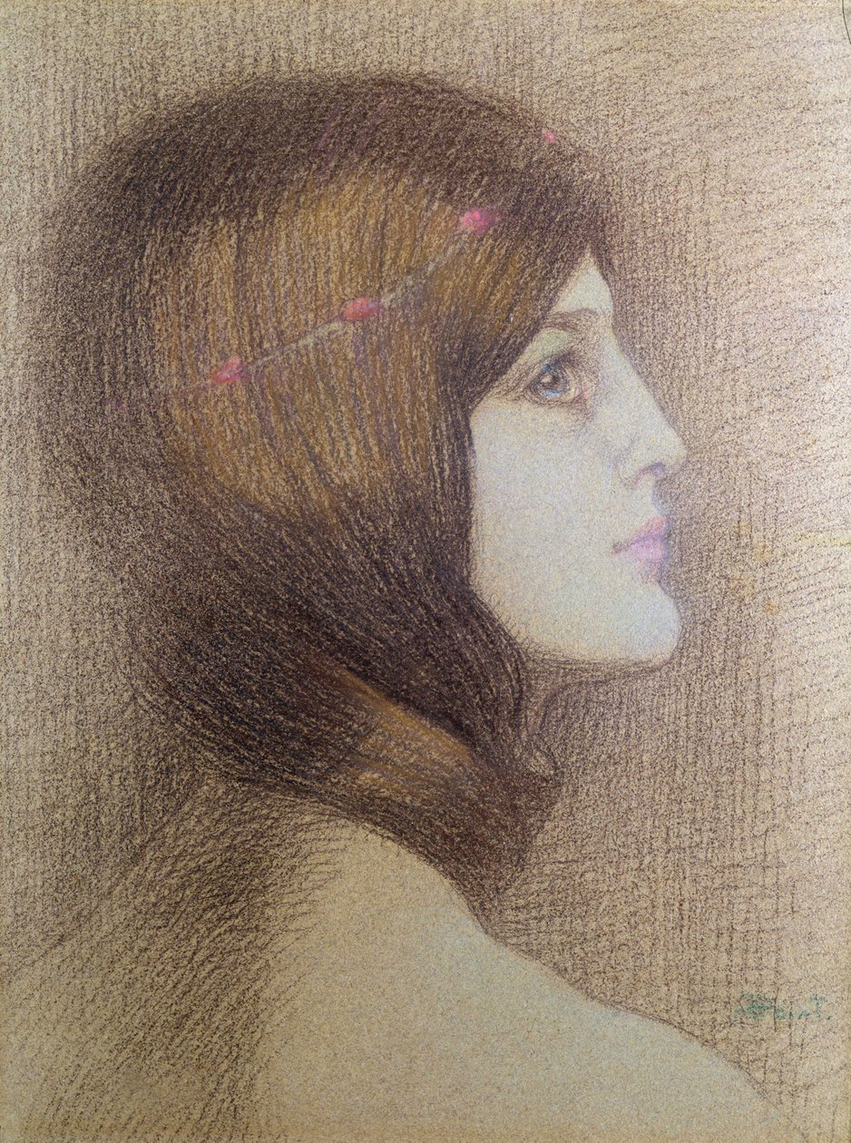 Női portré alkotó: Armand Point