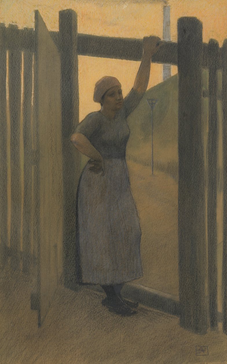 Hiercheuse. alkotó: Armand Rassenfosse