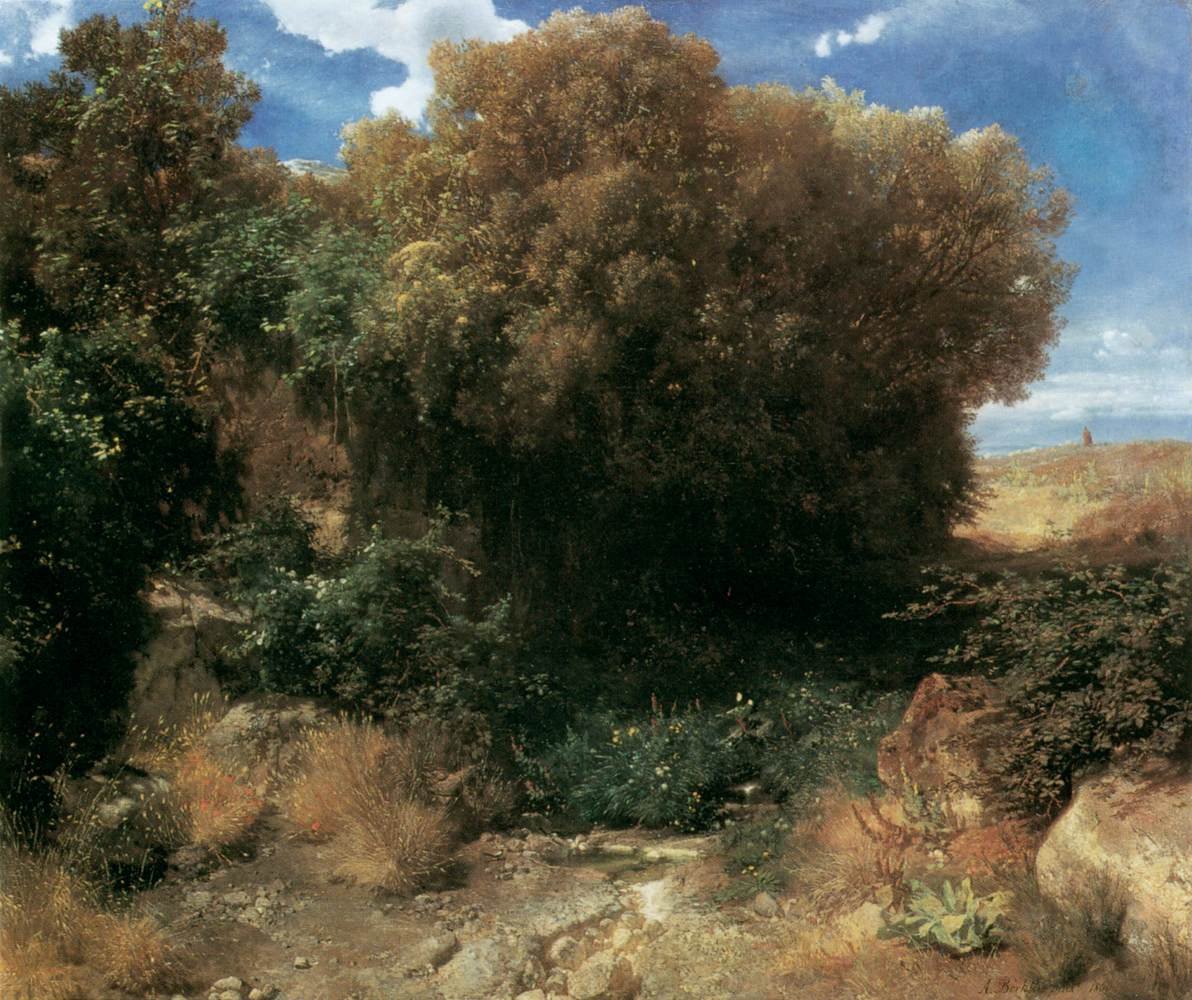 Tájkampány alkotó: Arnold Böcklin