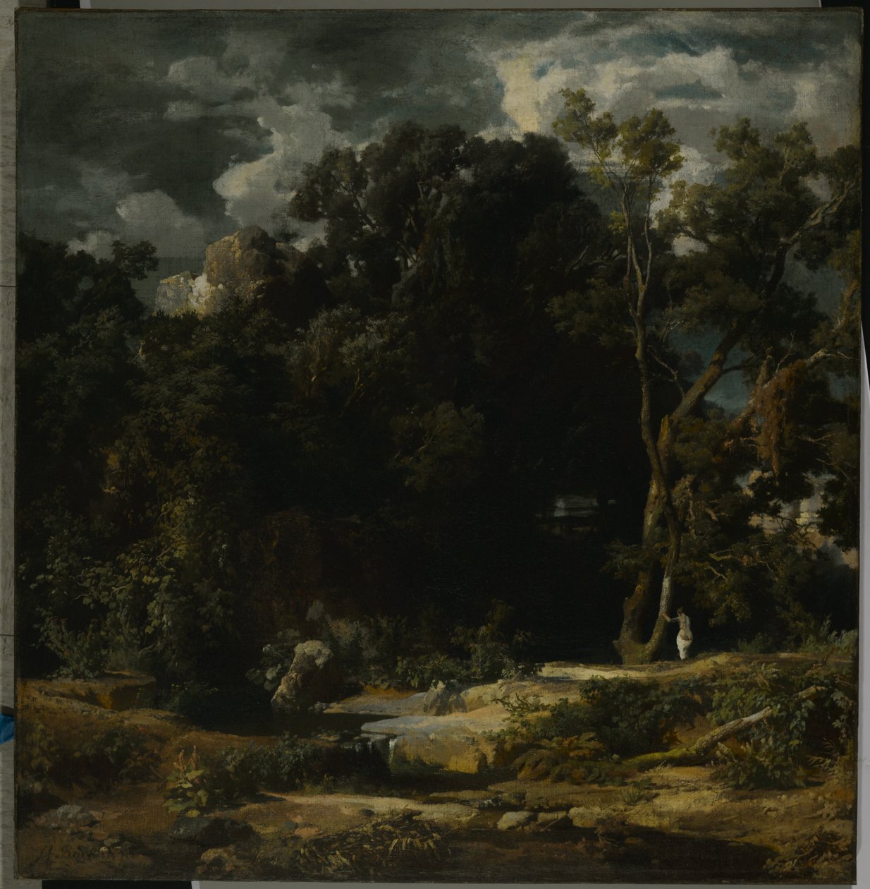 Római táj alkotó: Arnold Böcklin