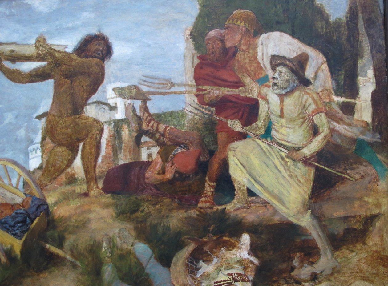 orlando dühös alkotó: Arnold Böcklin