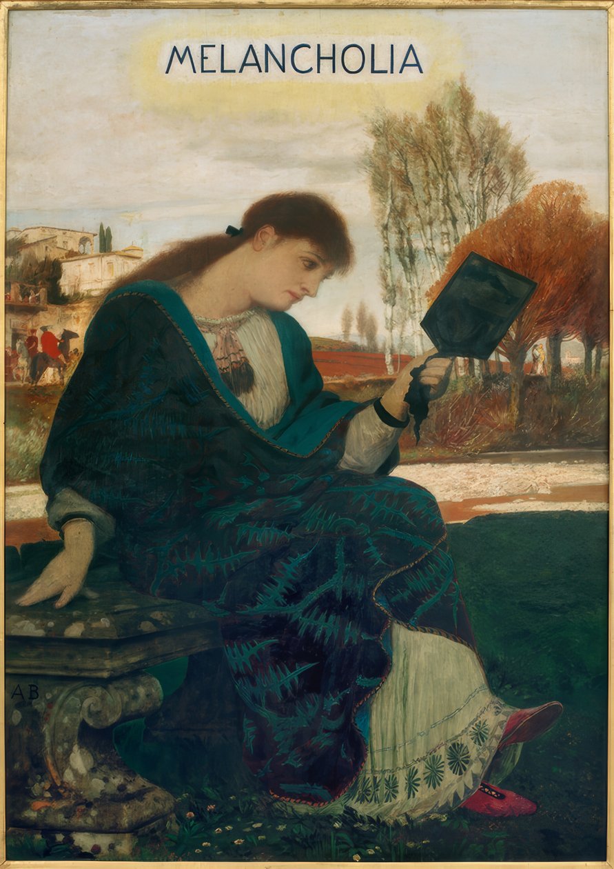 A. Böcklin, Melankólia alkotó: Arnold Böcklin