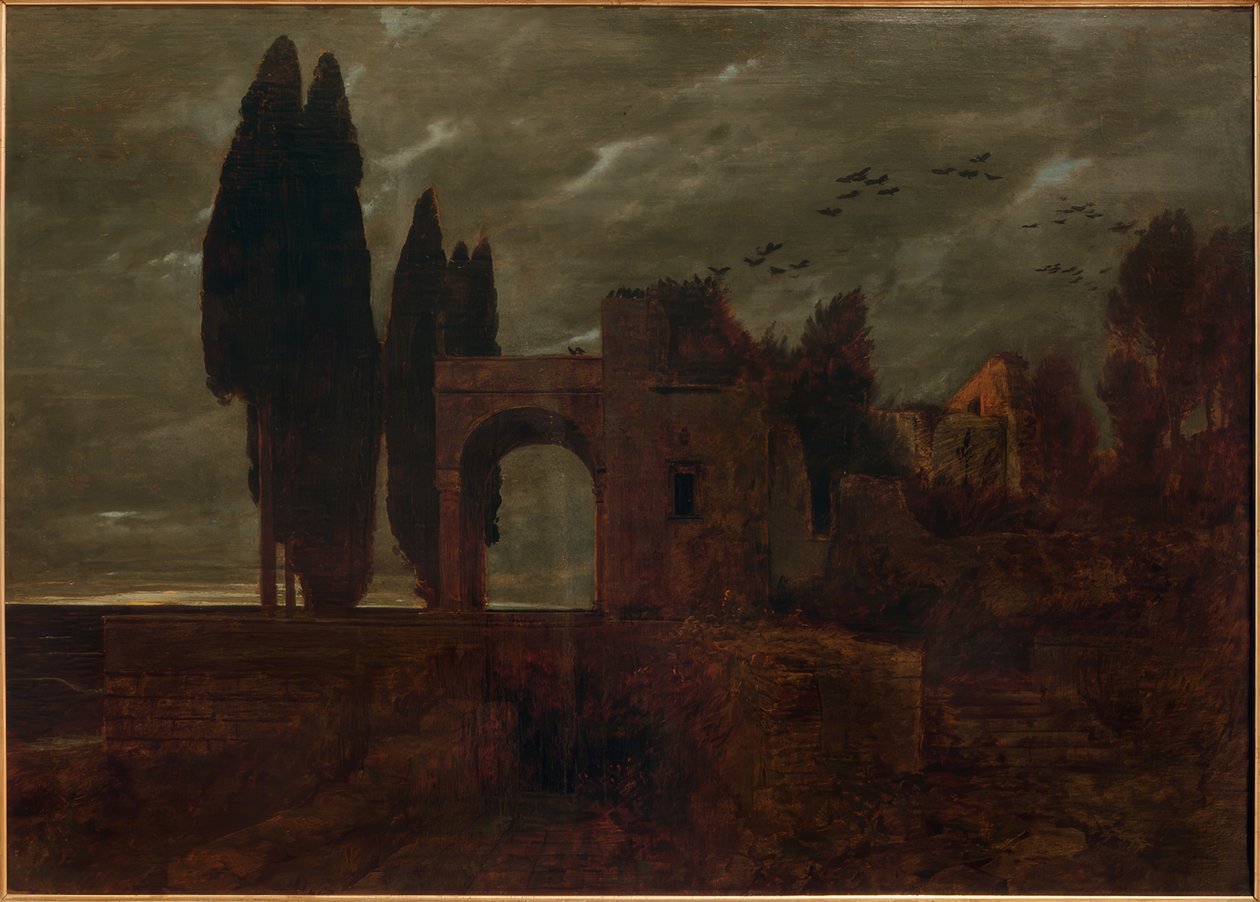 Ruine am Meer alkotó: Arnold Böcklin